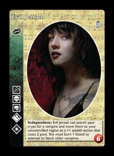 Evil Jensen [Legacy V set] - VTES CCG