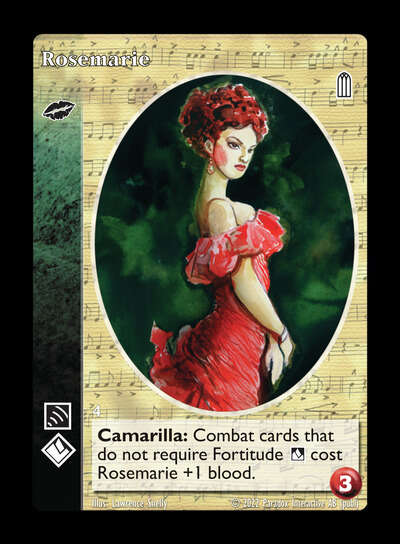 Rosemarie [Legacy V set] - VTES CCG