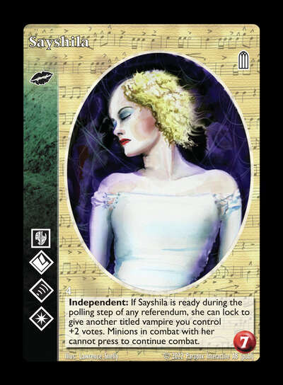 Sayshila [Legacy V set] - VTES CCG