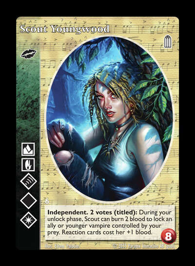 Scout Youngwood [Legacy V set] - VTES CCG