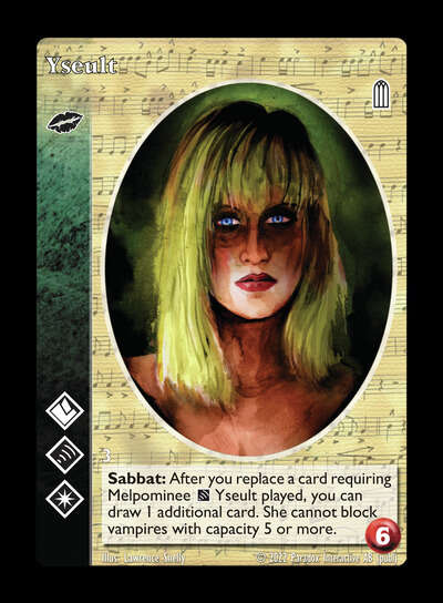 Yseult [Legacy V set] - VTES CCG