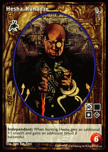 Hesha Ruhadze [PROMO set] - VTES CCG