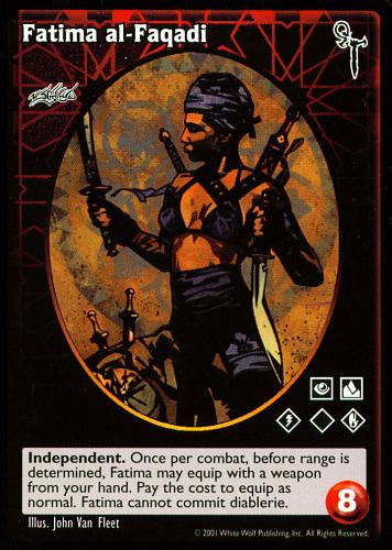 Fatima al-Faqadi [PROMO set] - VTES CCG