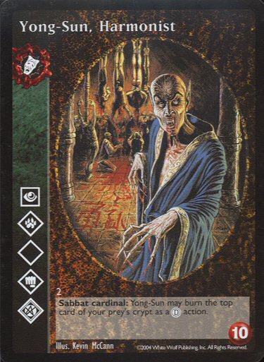 Yong-Sun, Harmonist [PROMO set] - VTES CCG