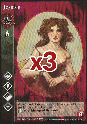 Jessica (Advanced) [PROMO set] - VTES CCG