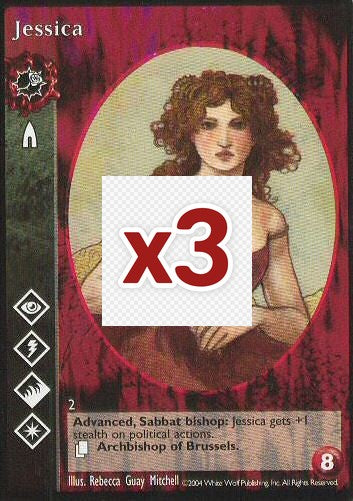 Jessica (Advanced) [PROMO set] - VTES CCG