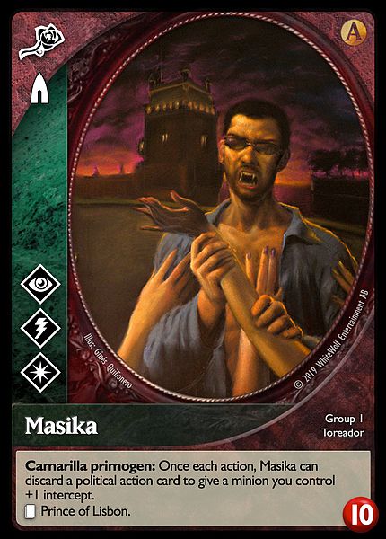 Masika (Advanced) [PROMO set] - VTES CCG