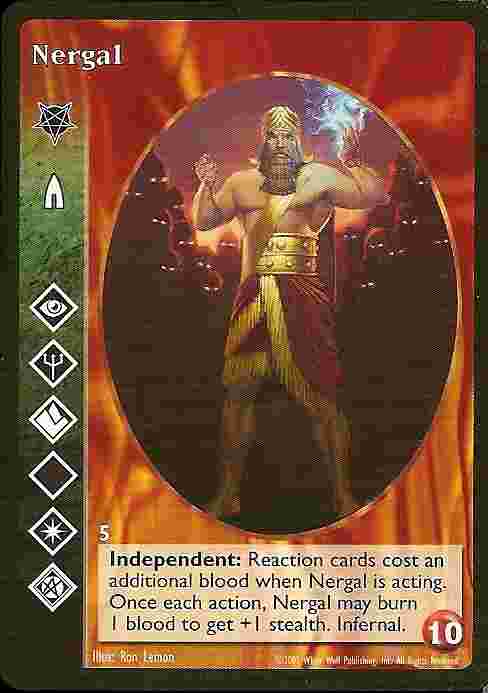 Nergal (Advanced) [PROMO set] - VTES CCG