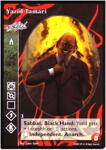 Yazid Tamari (Advanced) [PROMO set] - VTES CCG