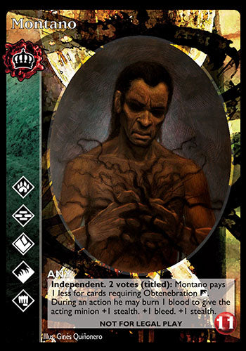Montano [PROMO set] - VTES CCG