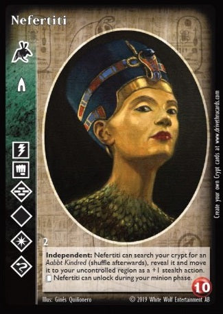 Nefertiti (Advanced) [PROMO set] - VTES CCG
