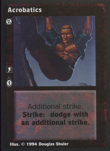 Acrobatics [Jyhad set] - VTES CCG