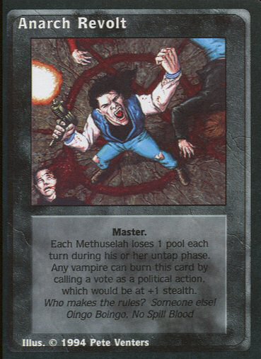 Anarch Revolt [Jyhad set] - VTES CCG