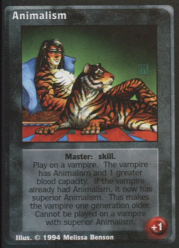 Animalism [Jyhad set] - VTES CCG