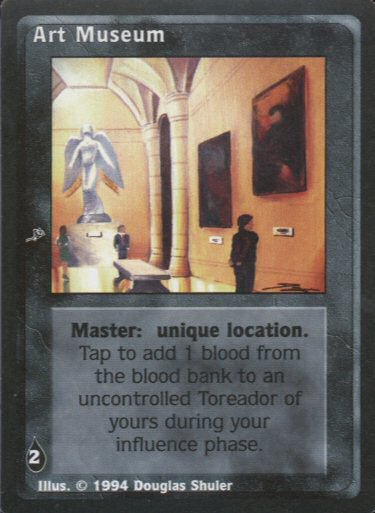 Art Museum [Jyhad set] - VTES CCG