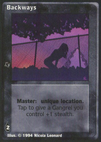 Backways [Jyhad set] - VTES CCG