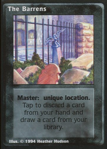 The Barrens [Jyhad set] - VTES CCG