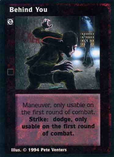 Behind You! [Jyhad set] - VTES CCG