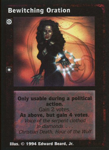 Bewitching Oration [Jyhad set] - VTES CCG