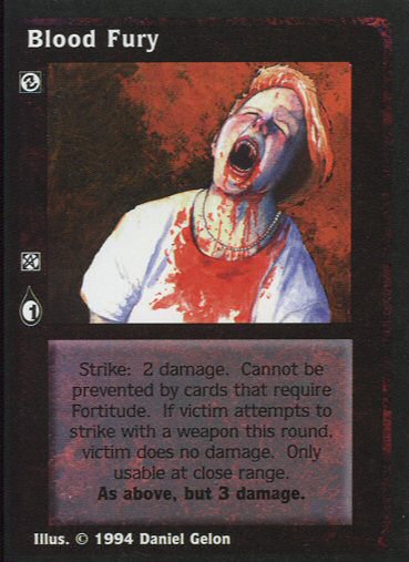 Blood Fury [Jyhad set] - VTES CCG