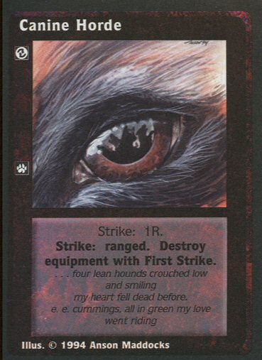 Canine Horde [Jyhad set] - VTES CCG