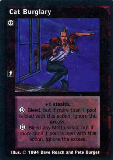 Cat Burglary [Jyhad set] - VTES CCG