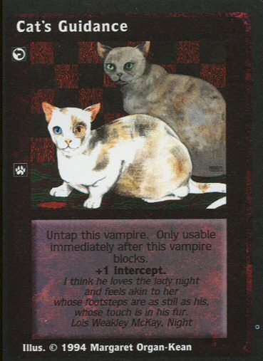 Cats' Guidance [Jyhad set] - VTES CCG