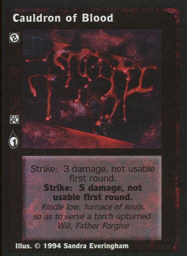 Cauldron of Blood [Jyhad set] - VTES CCG