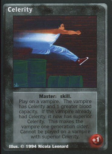 Celerity [Jyhad set] - VTES CCG