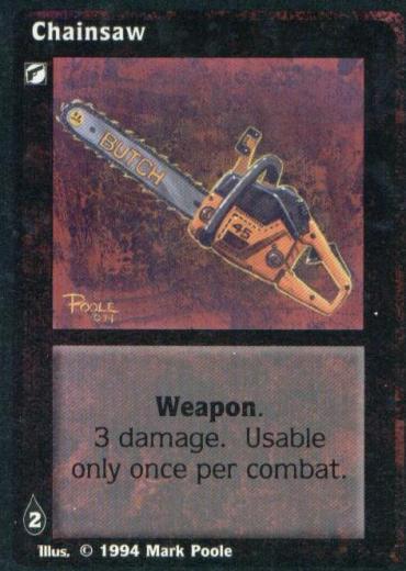 Chainsaw [Jyhad set] - VTES CCG
