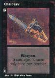 Chainsaw [Jyhad set] - VTES CCG