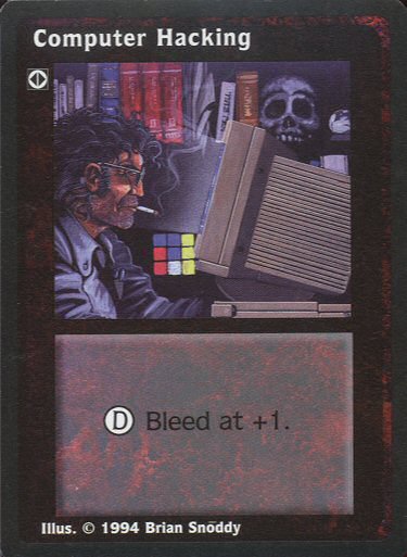 Computer Hacking [Jyhad set] - VTES CCG