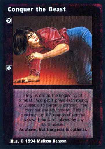 Conquer the Beast [Jyhad set] - VTES CCG