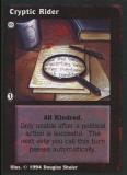 Cryptic Rider [Jyhad set] - VTES CCG