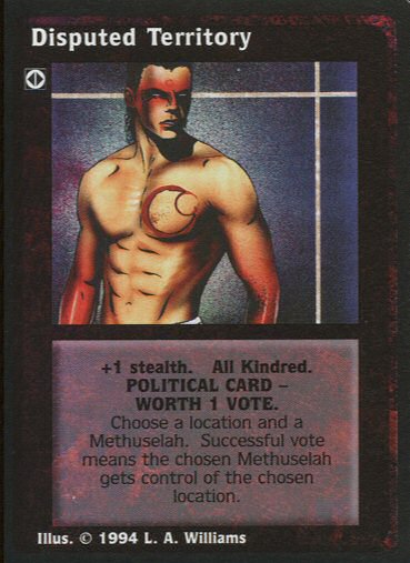 Disputed Territory [Jyhad set] - VTES CCG