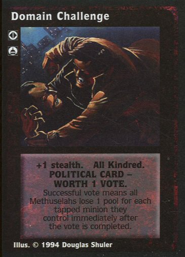 Domain Challenge [Jyhad set] - VTES CCG
