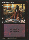 Earth Control [Jyhad set] - VTES CCG