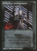 Effective Management [Jyhad set] - VTES CCG