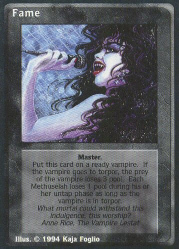 Fame [Jyhad set] - VTES CCG