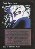 Fast Reaction [Jyhad set] - VTES CCG