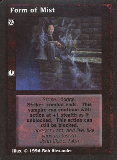 Form of Mist [Jyhad set] - VTES CCG