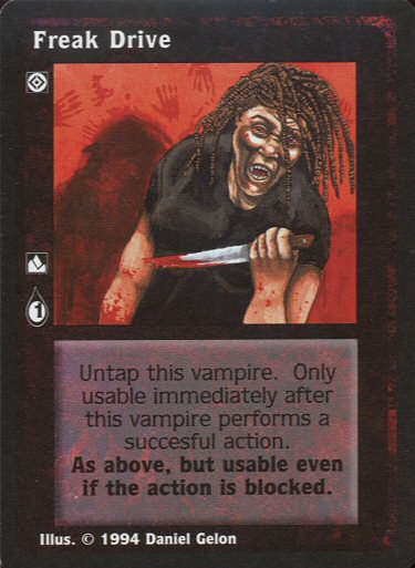 Freak Drive [Jyhad set] - VTES CCG