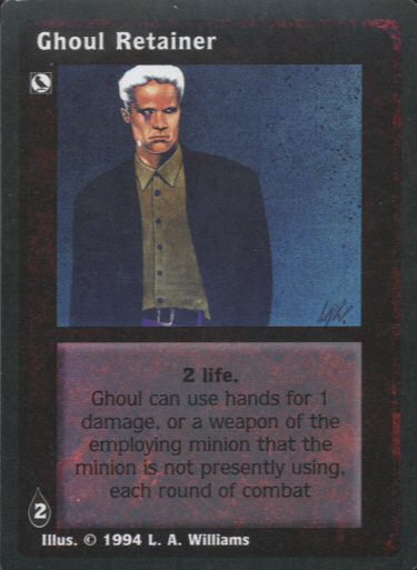 Ghoul Retainer [Jyhad set] - VTES CCG