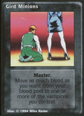 Gird Minions [Jyhad set] - VTES CCG