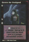 Govern the Unaligned [Jyhad set] - VTES CCG