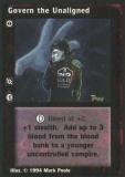 Govern the Unaligned [Jyhad set] - VTES CCG