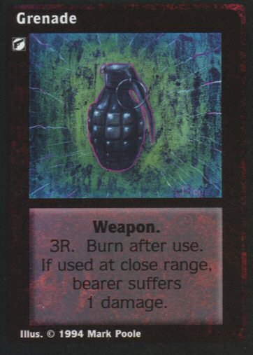 Grenade [Jyhad set] - VTES CCG