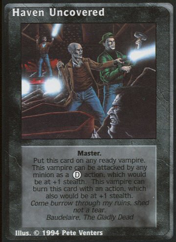 Haven Uncovered [Jyhad set] - VTES CCG