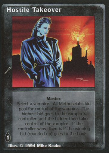 Hostile Takeover [Jyhad set] - VTES CCG