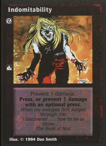 Indomitability [Jyhad set] - VTES CCG